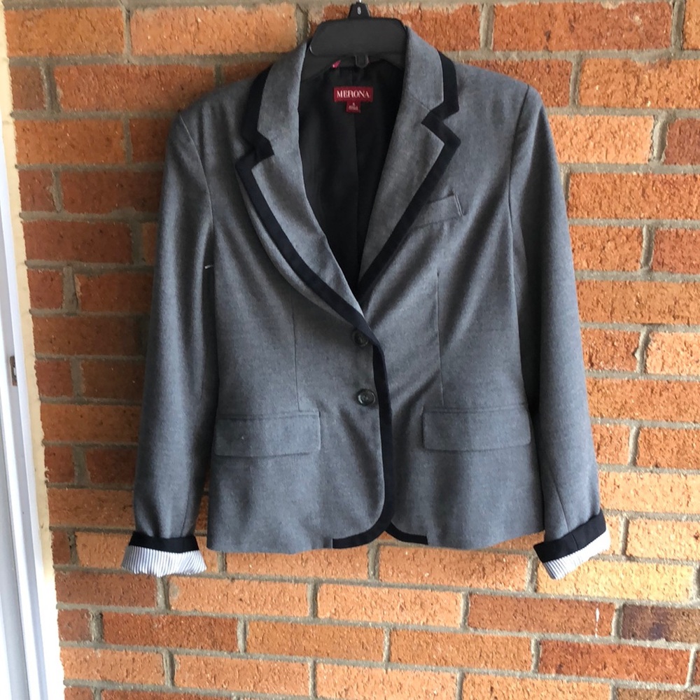 Dark grey blazer